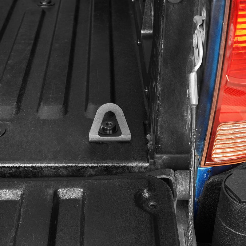 Hooke Road Tacoma Bed Tie Down Hooks Compatible with Toyota Tacoma 2nd 3rd Gen 05-23 Pickup Truck (Pack of 4) - Image 4